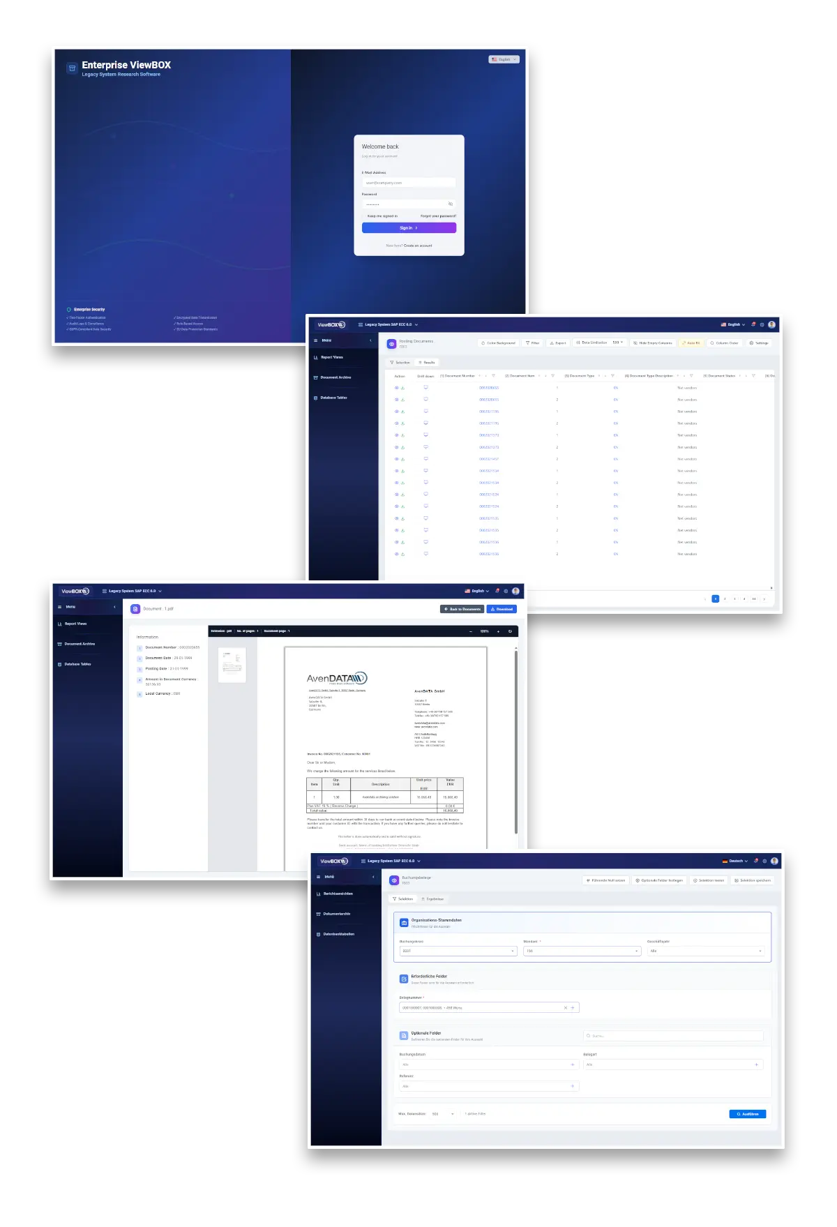 ViewBox, The new generation of data research software